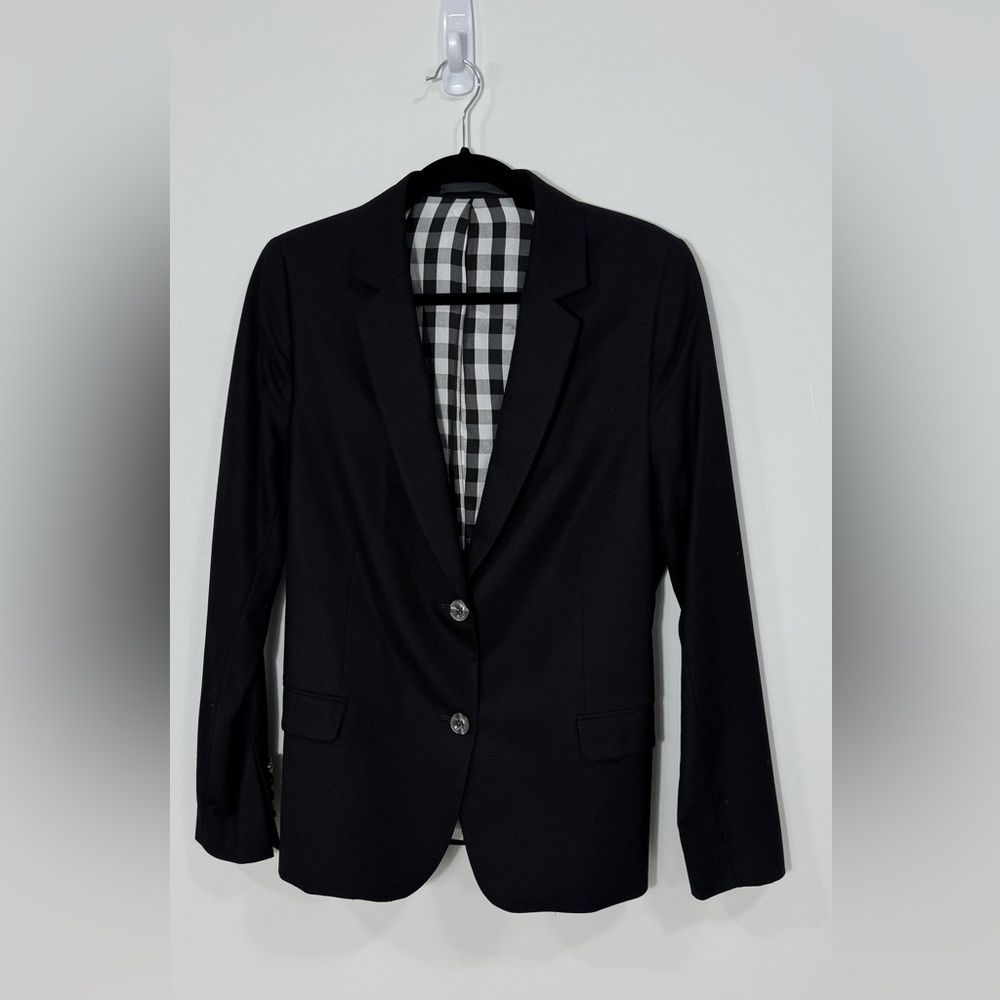 Tom James CI Classic Black Women's Blazer BESPOKE CUSTOM MED-LG CORPORATE IMAGE